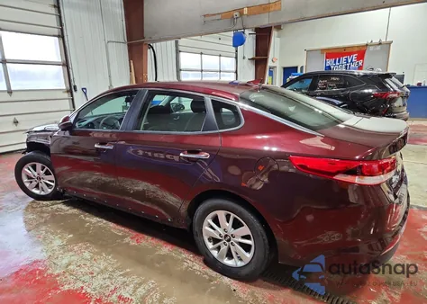 2018 Kia Optima Lx из США, поврежденный, VIN 5XXGT4L37JG202059